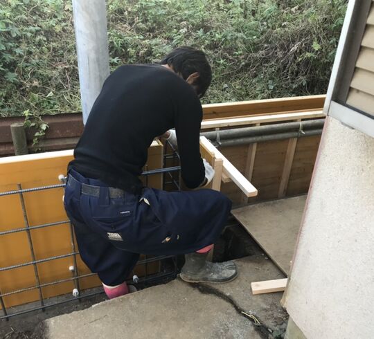 型枠工事